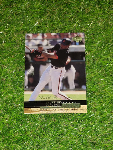 Cv Barry Bonds Gold Reserve 2000 Upper Deck Gold