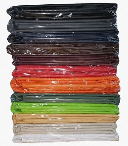 Imagen 2 de 2 de Mantel Rectangular Eco Cuero Liso A Eleccion-fabricantes