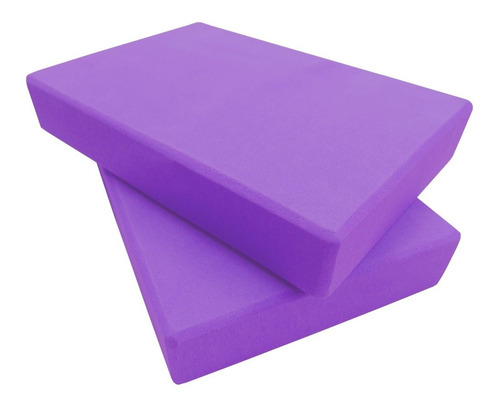 Kit 2 Pzas Bloque Block Slim Yoga De Eva Fomi (23x15x4 Cm)