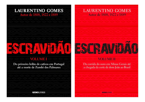 Escravidão  Volume 1: Do Primeiro Leilão De Cativos Em Portugal Até A Morte De Zumbi Dos Palmares, De Gomes, Laurentino. Série História Editora Globo S/a, Capa Mole, Edição 1 Em Português, 2019