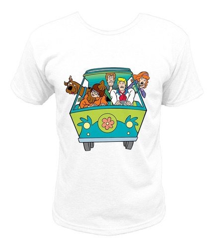 Remera Adulto Unisex Scooby Doo La Maquina Del Misterio