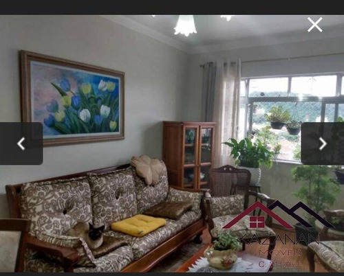 Imagem 1 de 15 de Apartamento Com 3 Dormitórios - Santos/sp - 5140