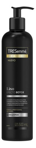 Shampoo Tresemme Cabello Liso Efecto Botox 500 Ml