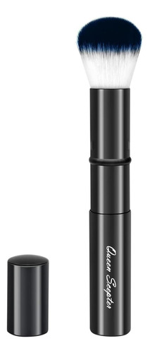 Brocha De Maquillaje Kabuki Retráctil, Brocha Para Colorete