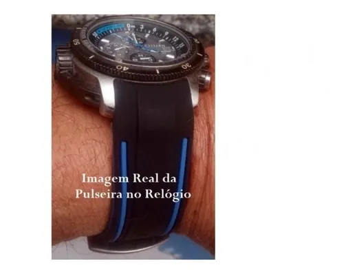 Pulseira Citizen Aqualand Bj2120 07e Alternativa Pinos