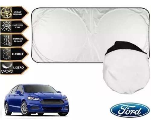 Cubresol Protector Solar Ventosas Auto Ford Fusion 2.01 2015
