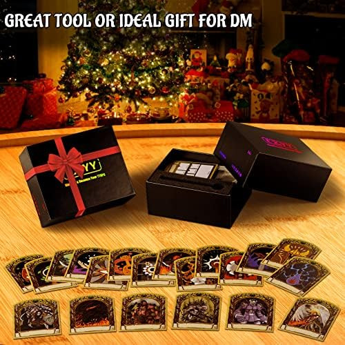 Dnd Initiative & Combat Tracker Juego De 6 Piezas De Acrílic