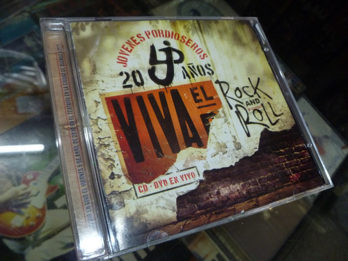 Jovenes Pordioseros - 20 Años Viva El Rock Cd + Dvd Promo
