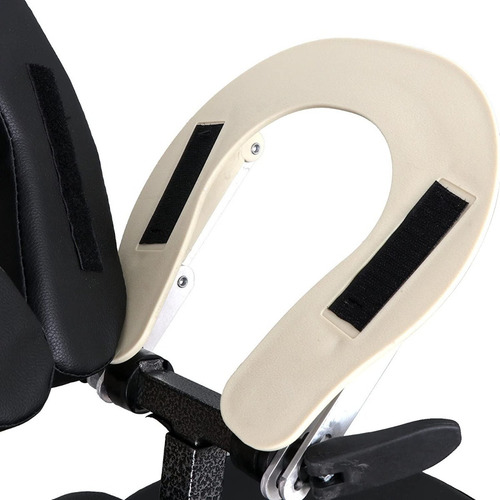 Silla De Masaje Portatil Ajustable Color Negro Jupiterforce