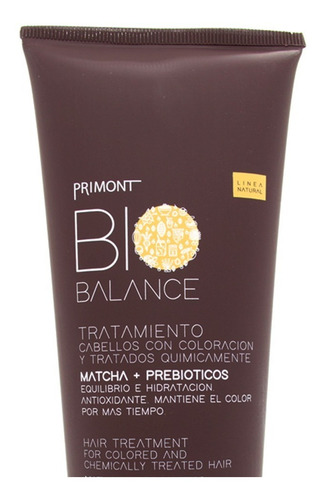 Primont Bio Balance Tratamiento Vegano Pelo Teñido X 220ml