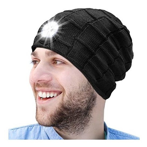 Regalos Para Hombres Gorro Con Luz Led - Calcetín De Navida