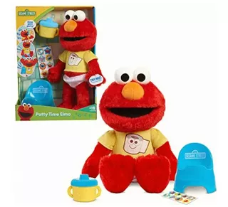 Just Play Sésamo Street Potty Time Elmo Peluche Sostenible