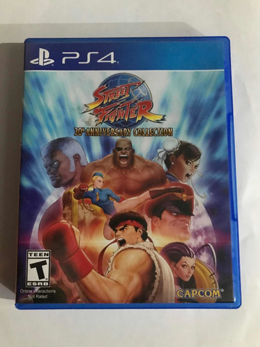 Street Fighter 30 Anniversary Collection Ps4