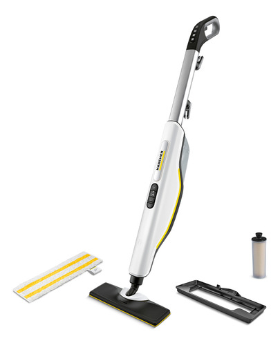 Limpiadora a vapor Kärcher Sc 3 Upright color blanco voltaje 220V con potencia de 1.6kW