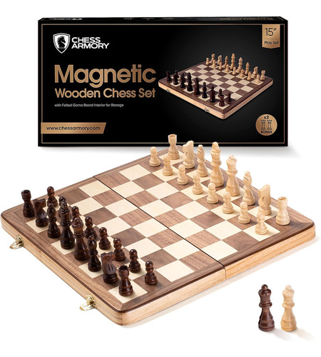 Juego De Ajedrez Magnetico Chess Armory