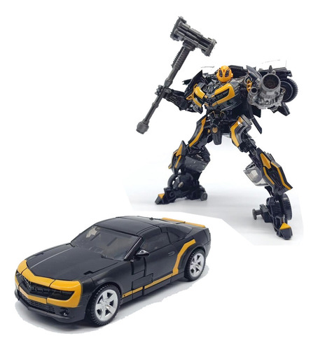 Transformers Bumblebee Chevrolet Camaro Deformable Miniatura