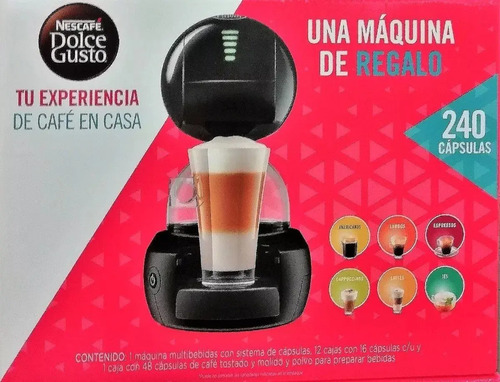 Dolce Gusto 240 Capsulas Con Cafetera Stelia Gratis | Envío gratis