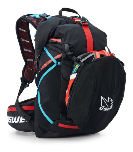 Mochila Mtb/moto Hajker 24 Carbon Negro Uswe Original