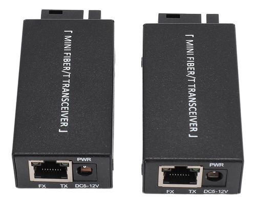 Transmisor- Fibra Optica Convertidor Medio Ethernet Sc 15.5