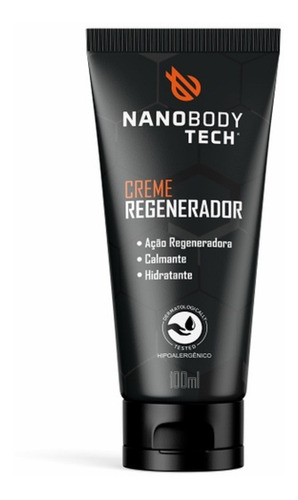 Creme Regenerador Nanobodytech 100ml Ultra Hidratante