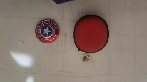 Fidget Spinner Escudo Capitan America Nuevos En Estuche