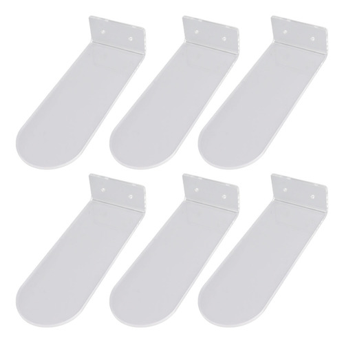 Estantes Flotantes Para Zapatos, 6 Piezas, Pantalla Acrílica