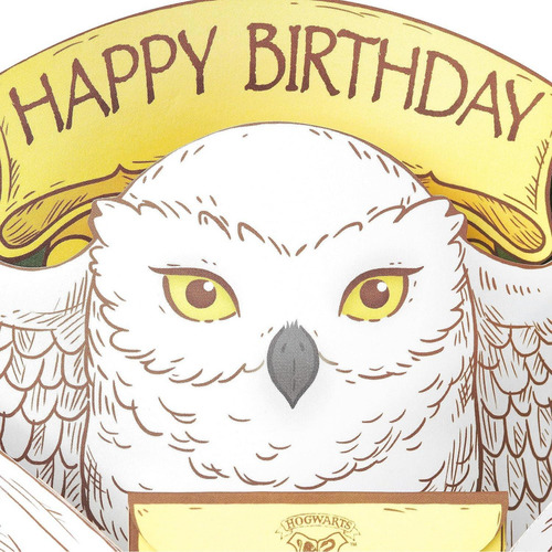 Tarjeta Pop Up Harry Potter De American Greetings