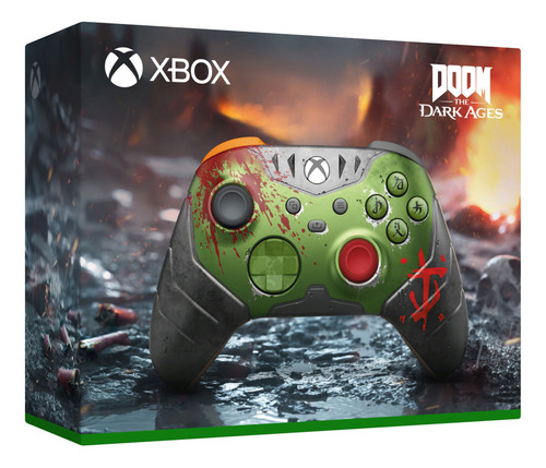 Control Inalámbrico Xbox Series - Doom: The Dark Ages Verde