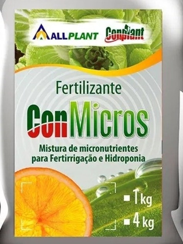 Conmicros Standart  (micronutriente)  Embalagem De  1 Kg  