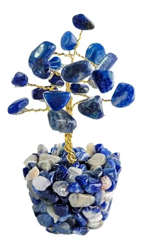 comprar Árvore Do Signo Aquário Pedra Sodalita Cristal Natural