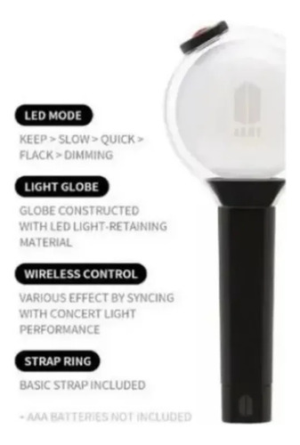 Aplicación Bluetooth Compatible Con Bts Army Bomb V4lightst1