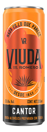 Pack De 12 Bebida Preparada Viuda De Romero Cantor 355 Ml