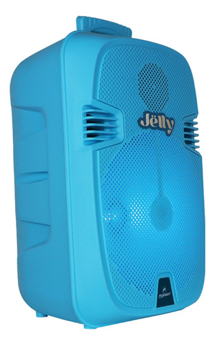 Bafle Recargable 12 Fussion Acustic Pbs-12jelly Bluetooth Color Azul