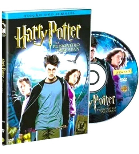 Dvd Harry Potter E O Prisioneiro De Azkaban
