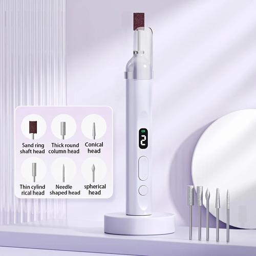 Lima Pulidor Uña Manicura Pedicura Casa Elctrico Recarga Usb