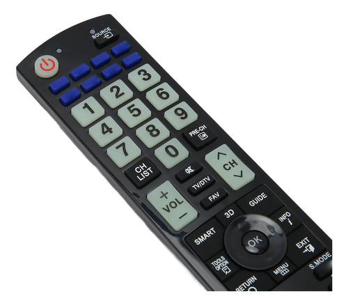 Controle Remoto De Televisão: Tv Universal, Ergonômica, Leve