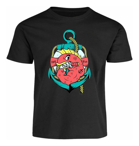 Playera Los Simpsons Hellfish M2 Todas Las Tallas Dtf