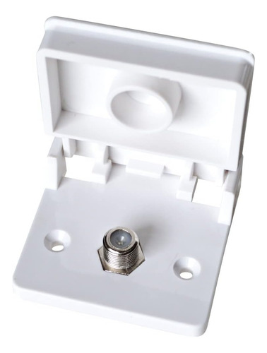 T111, Conector De Tv Resistente A La Intemperie, Blanco