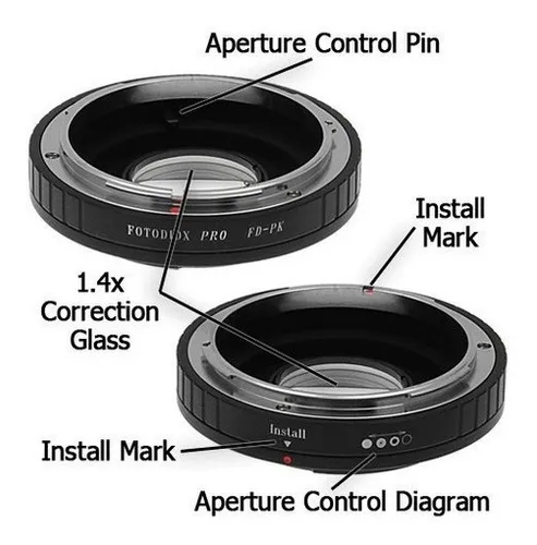 Adaptador De Montaje Para Lente: Canon Fd Y Fl
