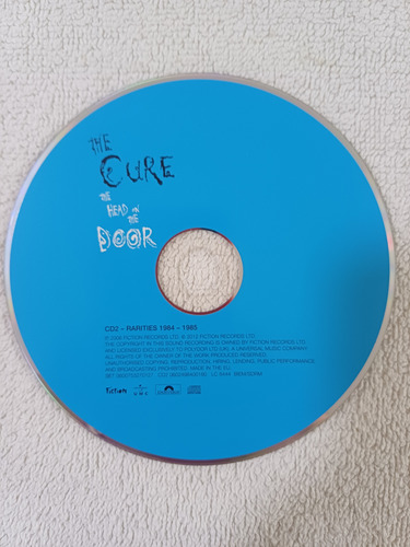 The Cure The Head On The Door Cd Doble Importado Edición Limitada (Usado)