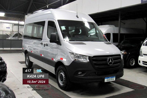 Sprinter 417 Van 16lugares Longa Teto Alto 10,5m³ 