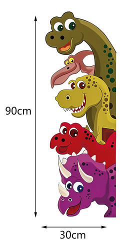 Fe Pegatinas De Pared De Dinosaurios De Dibujos Izquierda