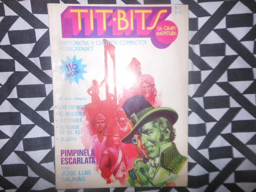 Antigua Revista Historietas Tit - Bits - N°1 - Mayo 1975