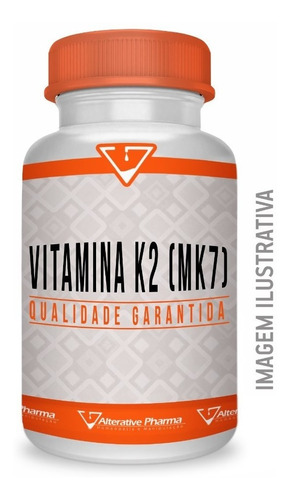 Vitamina K2 Mk7 120mcg 180 Comprimidos Sublinguais