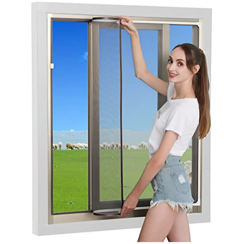 Pantalla De Ventana Magnética Ajustable Diy Máx. 56 ...