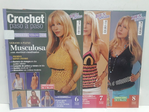 Fascículos Crochet-ediciones Bienvenida-(precio X Lote De 7) (Usado)