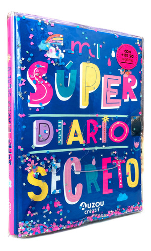 Libro Mi Super Diario Secreto Agua Y Estrellas - Aa.vv.