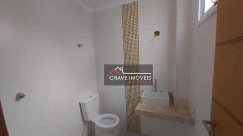 Imagem 9 de 16 de Casa À Venda, 160 M² Por R$ 650.000,00 - Marapé - Santos/sp - Ca0134