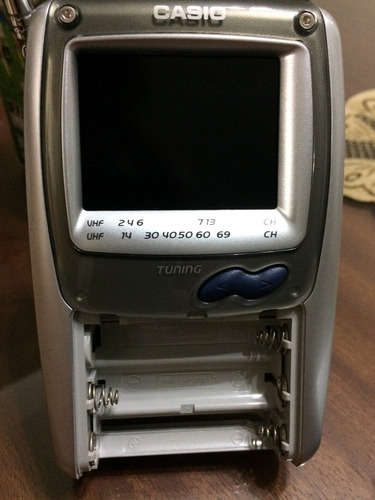 Imagen 3 de 6 de Tv Casio Portátil Modelo 970 Pantalla Lcd 2.3 Para Repuesto