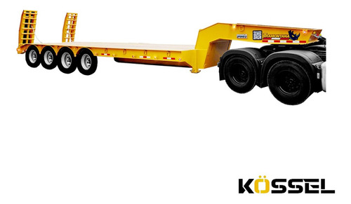 Remolque Low-boy De Alta Capacidad Para Transporte, 2024